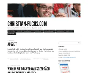 Christian-Fuchs.com(Christian Fuchs Leadership Trainer) Screenshot