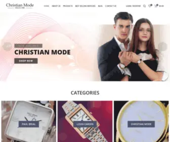 Christian-Mode.com(Wrist Watch Suppliers and Wrist Watch Manufacturers in Korea) Screenshot