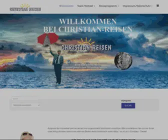 Christian-Reisen.com(Willkommen) Screenshot