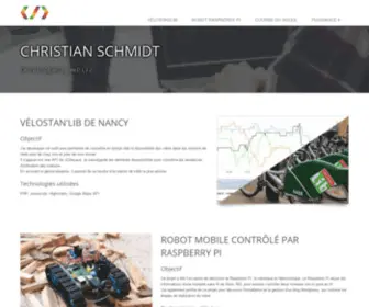 Christian-SChmidt.fr(Site de Christian SCHMIDT) Screenshot