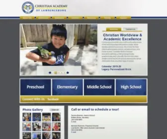 Christianacademylawrenceburgky.org(Christian Academy of Lawrenceburg) Screenshot