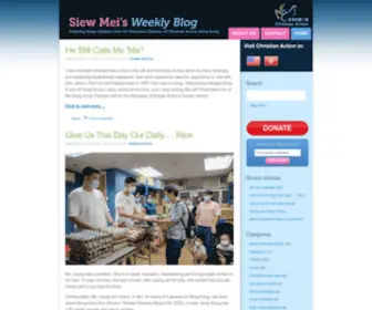 Christianactiondirector.com(Siew Mei's Weekly Blog) Screenshot