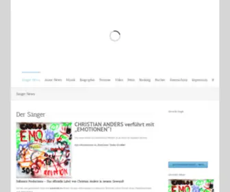 Christiananders.com(Die offizielle Christian Anders) Screenshot