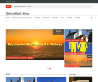 Christianbaptistliving.com(Christian Baptist Living) Screenshot