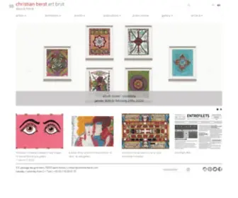 Christianberst.com(Art brut) Screenshot