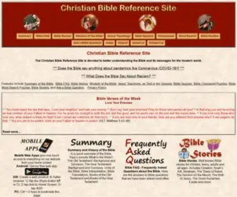 Christianbiblereference.org(The Christian Bible Reference Site) Screenshot