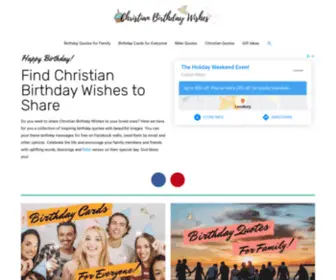 Christianbirthdaywishes.com(Christian Birthday Wishes) Screenshot