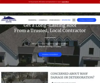 Christianbrothersroofingllc.com(Christian Brothers Roofing) Screenshot