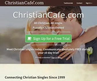 Christiancafe.com(Christian Dating Site) Screenshot
