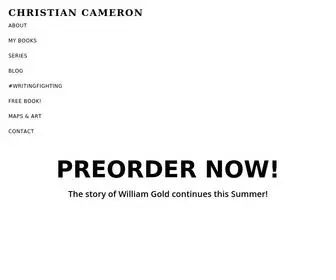 Christiancameronauthor.com(Christian Cameron) Screenshot