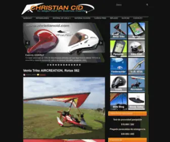 Christiancid.com(Christian Cid) Screenshot