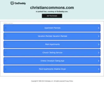 Christiancommons.com(Christiancommons) Screenshot