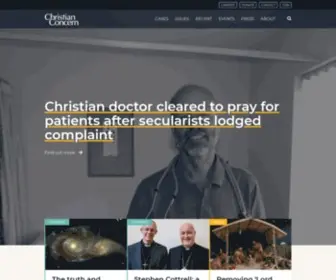 Christianconcern.com(Christian Concern) Screenshot