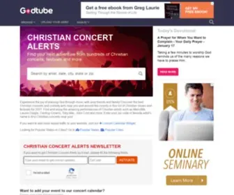 Christianconcertalerts.com(Christian Concerts Near Me) Screenshot