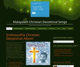 Christiandevotionalsongs.in(Christiandevotionalsongs) Screenshot