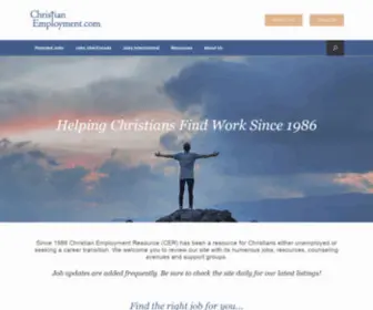 Christianemployment.com(Christian Jobs) Screenshot