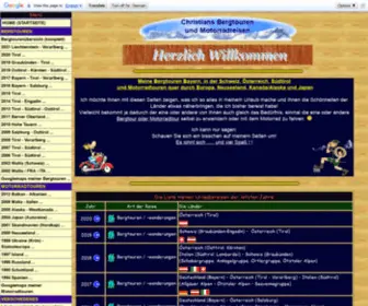 Christianengl.de(Christian Engl's Bergtouren) Screenshot