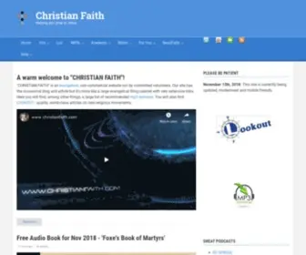 Christianfaith.com(Christian Faith) Screenshot