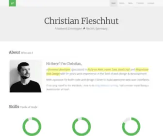 Christianfleschhut.de(Christian Fleschhut) Screenshot