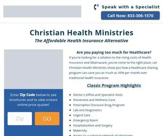 Christianhealthministries.net(Christian Health Ministries) Screenshot