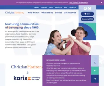 Christianhorizons.org(Non-Profit, Charitable Organization) Screenshot