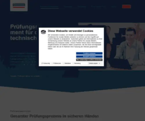 Christiani-Medienservice.de(Christiani Prüfungsmanagement) Screenshot