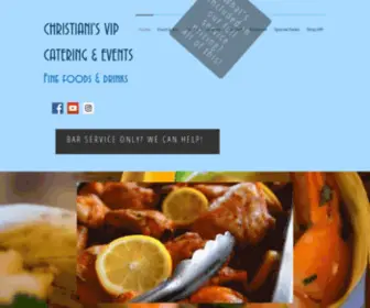 Christianiscatering.com(Christiani's Catering) Screenshot