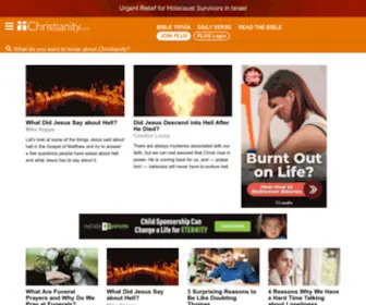 Christianity.com(The Beliefs and History of Faith in Jesus Christ) Screenshot