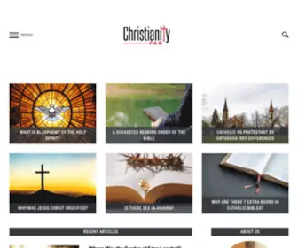 Christianityfaq.com(My WordPress Blog) Screenshot