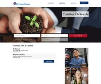 Christianjobs.ca(Christianjobs) Screenshot