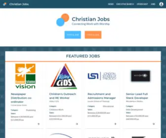 Christianjobs.co.uk(Christian Jobs) Screenshot