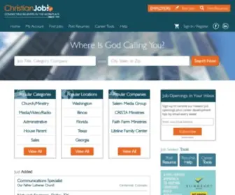 Christianjobs.com(Christian Jobs and Employment) Screenshot
