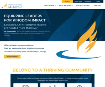 Christianleadershipalliance.org(CLA) Screenshot