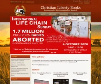 Christianlibertybooks.co.za(Christian Liberty Books) Screenshot