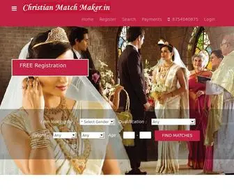 Christianmatchmaker.in(Christian Match Maker) Screenshot