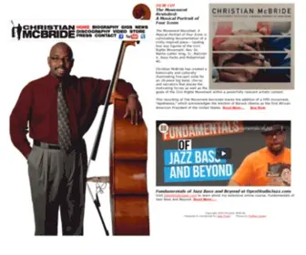 Christianmcbride.com(Christian McBride) Screenshot