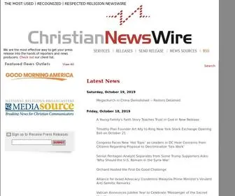 Christiannewswire.com(Christian) Screenshot