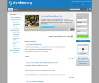 Christian.org(This domain has a pending ICANN verification and) Screenshot