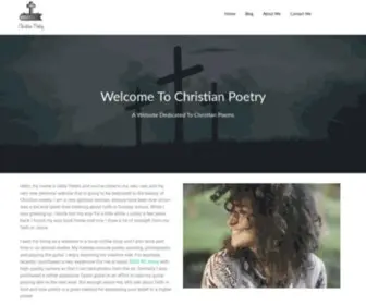 Christianpoetry.org(Christian Poetry) Screenshot