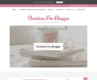 Christianproblogger.net(Make Money with Your Faith) Screenshot