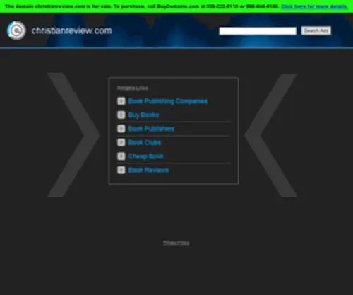 Christianreview.com(Christianreview) Screenshot
