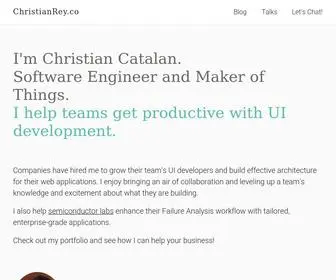 Christianrey.co(Christan Catalan's Blog) Screenshot