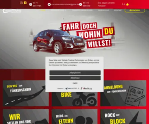 Christians-Fahrschule-Cux.de(Die Fahrschule in Cuxhaven) Screenshot