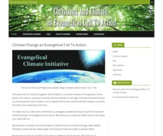 Christiansandclimate.org(Christians And Climate) Screenshot