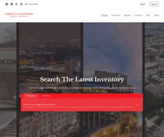 Christiansaunders.com(Christian Saunders Real Estate) Screenshot