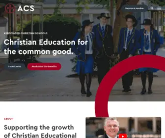 Christianschools.org.au(Associated Christian School) Screenshot