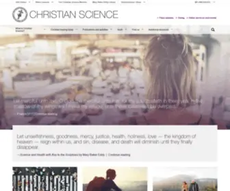 Christianscience.com(The heart of Christian Science) Screenshot