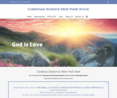 Christiansciencenys.com(Christian Science New York State) Screenshot