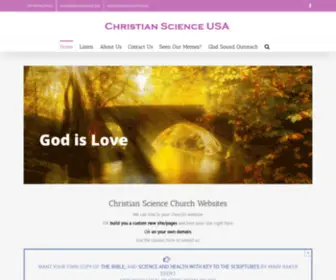 Christianscienceusa.com(Christian Science USA) Screenshot