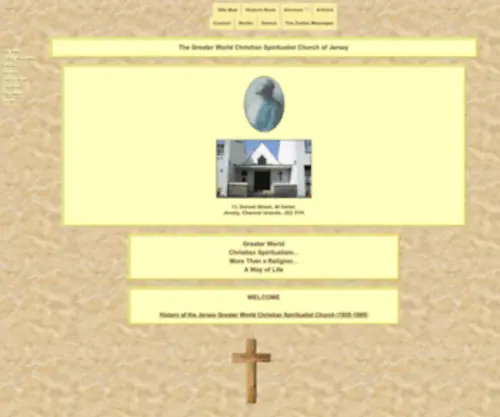 Christianspiritualism.org(GREATER WORLD CHRISTIAN SPIRITUALIST CHURCH OF JERSEY) Screenshot